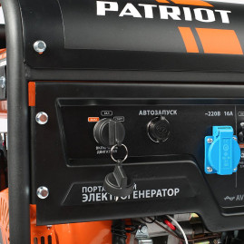 Генератор бензиновый PATRIOT GP 8210AE