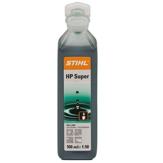 Масло для 2-х тактного мотора полусинтетик HP Super 0,1 л 07813198052 в Санкт-Петербурге