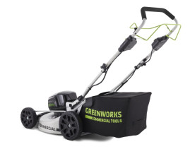 Газонокосилка самоходная аккумуляторная Greenworks 82V (51 см) бесщеточная 5 А.ч. АКБ и ЗУ