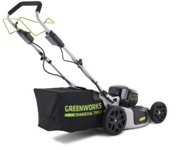 Газонокосилка самоходная аккумуляторная Greenworks 82V (51 см) бесщеточная 5 А.ч. АКБ и ЗУ