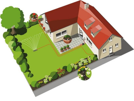 Распределитель воды aвтоматический GARDENA 01197-29.000.00 в Санкт-Петербурге