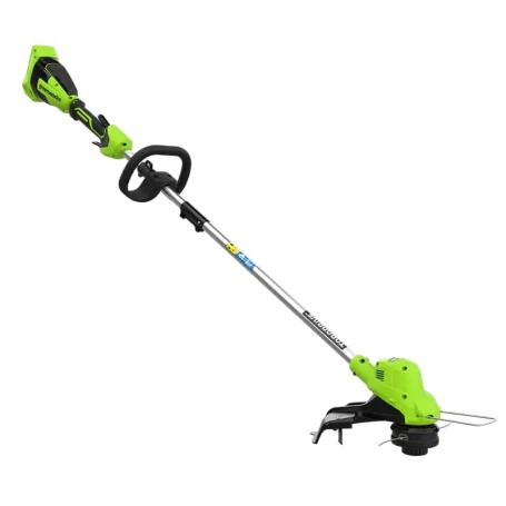 Триммер аккумуляторный Greenworks GD40LT, 40V, 38 см, с 1хАКБ 8 Ач и ЗУ в Санкт-Петербурге