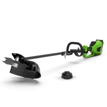 Триммер аккумуляторный Greenworks GD40BC, 40V, 40 см, бесщеточный, с 1хАКБ 8 Ач и ЗУ в Санкт-Петербурге