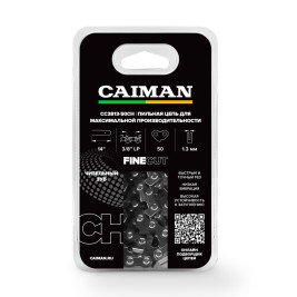 Цепь CAIMAN 14", 3/8 LP, 1,3мм, 50 звеньев, чизель
