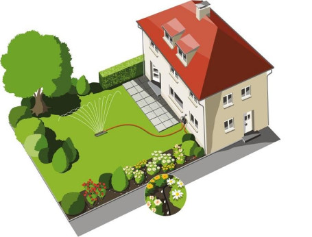 Таймер подачи воды MultiControl duo GARDENA 01874-29.000.00 в Санкт-Петербурге