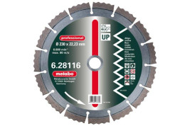 Алмазный диск Metabo 230х22,23мм Professional UP универсальный 628116000