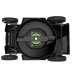 Газонокосилка аккумуляторная Greenworks GD40LM361, 40V, 36 см, бесщеточная, c 1хАКБ 4Ач и ЗУ в Санкт-Петербурге