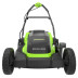 Газонокосилка аккумуляторная Greenworks GD40LM361, 40V, 36 см, бесщеточная, c 1хАКБ 4Ач и ЗУ в Санкт-Петербурге
