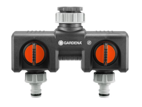 3/4"-1" Распределитель 2-х канальный GARDENA 08193-20.000.00 в Санкт-Петербурге