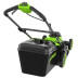 Газонокосилка аккумуляторная Greenworks GD40LM411, 40V, бесщеточная, 41 см, c 1хАКБ 4Ач и ЗУ в Санкт-Петербурге