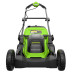 Газонокосилка аккумуляторная Greenworks GD40LM411, 40V, бесщеточная, 41 см, c 1хАКБ 4Ач и ЗУ в Санкт-Петербурге