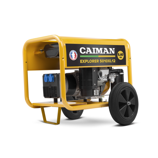 Бензогенератор Caiman Explorer 5010XL12 с комплектом для транспортировки в Санкт-Петербурге