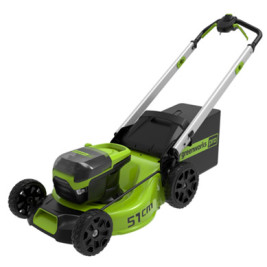 Газонокосилка самоходная, аккумуляторная Greenworks Арт. 2514307, 60V, 51 см, самоходная, бесщеточная, без АКБ и ЗУ