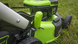 Газонокосилка самоходная, аккумуляторная Greenworks Арт. 2514307, 60V, 51 см, самоходная, бесщеточная, без АКБ и ЗУ