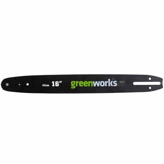 Шина для аккумуляторной цепной пилы Greenworks  40V 40 см 29757 в Санкт-Петербурге