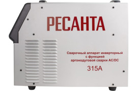 Сварочный аппарат инверторный Ресанта САИ- 315АД (АС/DC)