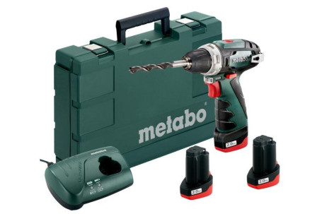 Аккумуляторная дрель-шуруповерт Metabo PowerMaxx BS Basic Set 600080960 в Санкт-Петербурге