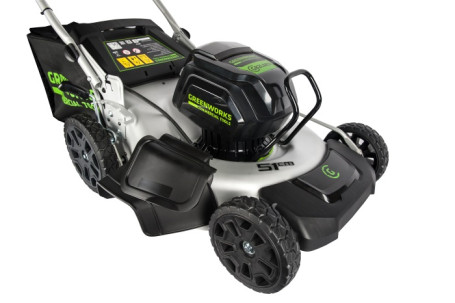 Газонокосилка аккумуляторная Greenworks GD82LM51, 82V, 51 см, бесщеточная, без АКБ и ЗУ в Санкт-Петербурге