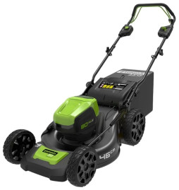 Самоходная аккумуляторная газонокосилка GreenWorks GD80LM51 80V Pro (46 см) бесщёточная без АКБ и ЗУ