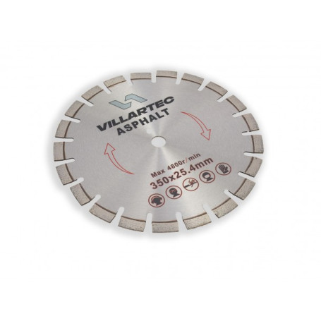 Алмазный диск Villartec D 350 мм (14") асфальт в Санкт-Петербурге