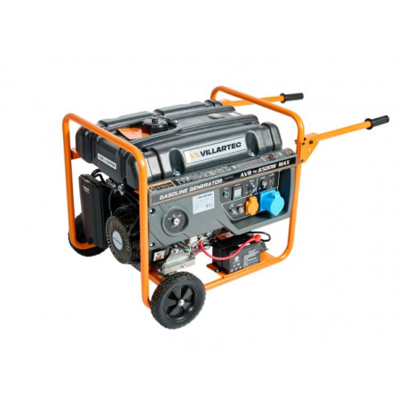 Генератор бензиновый VILLARTEC GG7300ЕВС, 6,3 кВт в Санкт-Петербурге