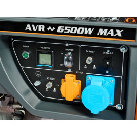 Генератор бензиновый VILLARTEC GG7300ЕВС, 6,3 кВт