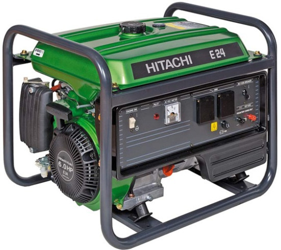Бензогенератор Hitachi Е24 в Санкт-Петербурге