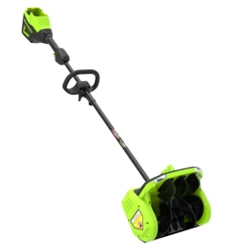 Снегоуборщик аккумуляторный Greenworks GD60SS2, 60V, 30 см, с регулируемым направлением выброса, бесщеточный, c 1хАКБ 4Ач и ЗУ