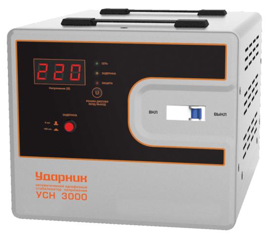 Стабилизаторы напряжения Ударник УСН 3000 в Санкт-Петербурге