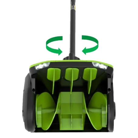 Снегоуборщик аккумуляторный Greenworks GD60SS2, 60V, 30 см, с регулируемым направлением выброса, бесщеточный, c 1хАКБ 5Ач и ЗУ в Санкт-Петербурге