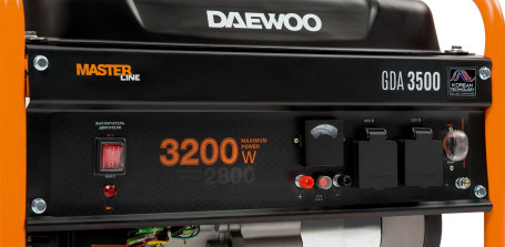 Бензогенератор Daewoo GDA 3500 в Санкт-Петербурге