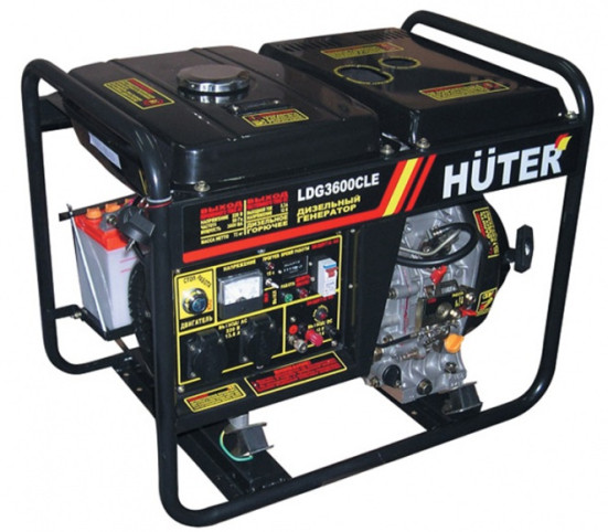 Дизельный генератор Huter LDG3600CLE в Санкт-Петербурге