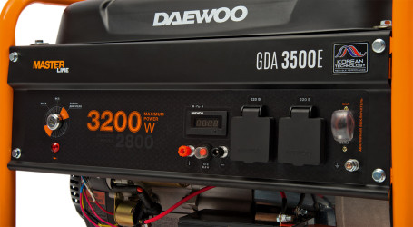 Бензогенератор Daewoo GDA 3500E в Санкт-Петербурге