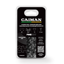 Цепь CAIMAN 18" 0.325", 1,3мм, 72 звена, чизель