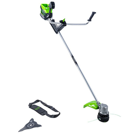 Триммер аккумуляторный Greenworks Арт. 2110707UB, 82V, 45 см, бесщеточный, с 1хАКБ 5 Ач и ЗУ в Санкт-Петербурге