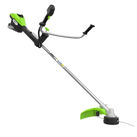 Триммер аккумуляторный Greenworks TB201H, 82V, 2,0 кВт, 46 см, c трехлопастным ножом и кусторезом, бесщеточный, с 1хАКБ 5 Ач и ЗУ в Санкт-Петербурге