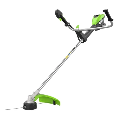Триммер аккумуляторный Greenworks TB201H, 82V, 2,0 кВт, 46 см, c трехлопастным ножом и кусторезом, бесщеточный, с 1хАКБ 5 Ач и ЗУ в Санкт-Петербурге
