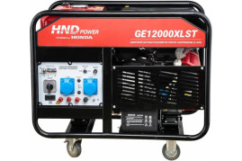 Бензогенератор HND GE 12000 XLST