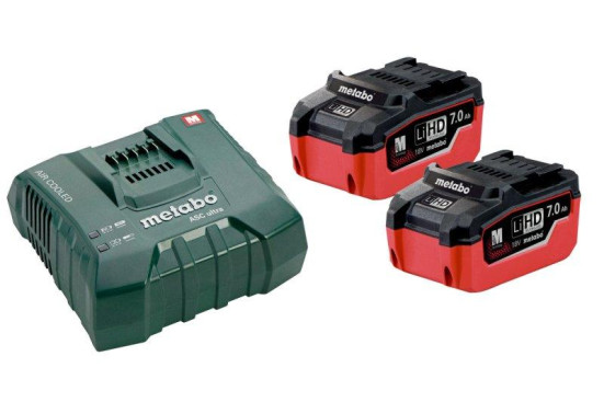 Базовый комплект Metabo 18 В LiHD 2х7,0Ач + ЗУ ASC ULTRA AIR COOLED  685112000 в Санкт-Петербурге