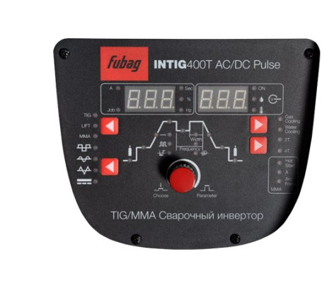Сварочный инвертор для аргоно-дуговой сварки FUBAG INTIG 400 T AC/DC PULSE в Санкт-Петербурге
