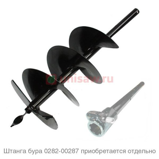 Бур однозаходный (шнек) Oleo-Mac 30х85 см, для MTL85R в Санкт-Петербурге