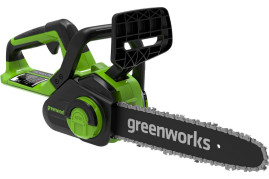 Цепная пила аккумуляторная Greenworks Арт. 2007807UA, 40V, 30 см,  с 1xАКБ 2Ач и ЗУ