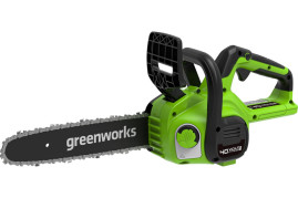 Цепная пила аккумуляторная Greenworks Арт. 2007807UA, 40V, 30 см,  с 1xАКБ 2Ач и ЗУ