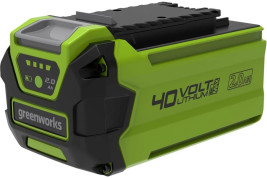 Цепная пила аккумуляторная Greenworks Арт. 2007807UA, 40V, 30 см, с 1xАКБ 2Ач и ЗУ