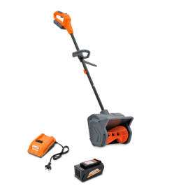 Лопата снегоуборочная аккумуляторная VILLARTEC WA4030 SET: AM402+AC402 б/щ 40В