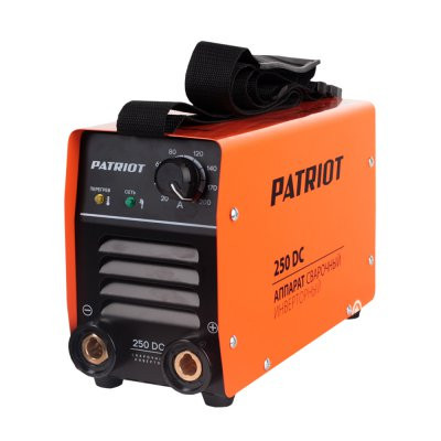 Сварочный аппарат инверторный Patriot 250DC MMA кейс  в Санкт-Петербурге