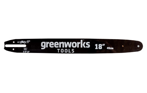 Стальная шина Greenworks 46 см для 2000 Вт цепной пилы 20037 в Санкт-Петербурге
