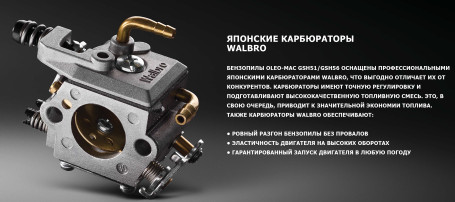 Бензопила Oleo-Mac GSH 56 (18", 0,325, 1,3) Easy Start  в Санкт-Петербурге