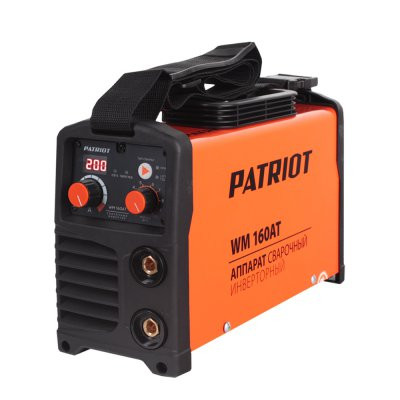 Сварочный аппарат инверторный Patriot WM 160AT MMA в Санкт-Петербурге