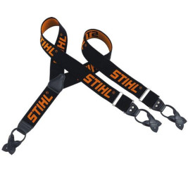 Подтяжки чёрные с оранжевым 130см STIHL 00008841576